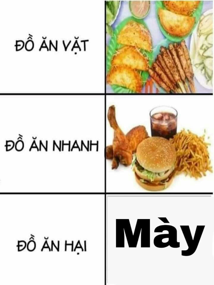 Đồ ăn nhanh, ăn mặn và đồ ăn hại khác nhau thế nào?